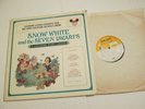 Vintage Disney Educational Media Material Lesson Record LP SNOW WHITE + 7 DWARFS