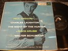 NIGHT OF THE HUNTER SOUNDTRACK LP 1955 LPM 1136 WALTER SCHUMANN CHARLES LAUGHTON