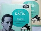 Chopin: Nocturnes Vols. 1 & 2 / Peter Katin / Decca 2 LP set LXT 5122 & 5238 O/S