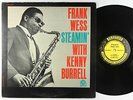 Frank Wess with Kenny Burrell - Steamin' LP - Prestige - PRLP 7278 Mono RVG