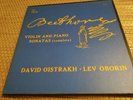 Philips PHS 4-990 Oistrakh Oborin Beethoven Violin Sonatas 4 lps rare box NM