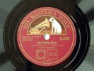 78rpm  Jazz -  COLE PORTER accom. by COLE PORTER: Anything Goes & You're the Top