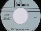 Garage Mod 45 PRETTY THINGS Don't Bring Me Down FONTANA VG+ HEAR