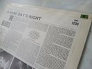 THE BEATLES   A HARD DAY'S NIGHT LP   1964 MONO with GREEN 