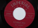 R&B Rocker 45 ROY BROWN Saturday Nite IMPERIAL VG++/VG+ HEAR