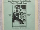 OZZY OSBOURNE WITH RANDY RHOADS Bats Head Soup 1982 - Live In Cleveland - VG