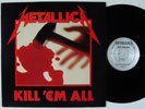 METALLICA Kill 'em All MEGAFORCE MRI 069 LP silver label 1st press