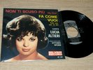 LUCIA  ALTIERI non ti scuso più MINT  anni 60' 45 giri Italy