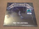 Metallica: Ride The Lightning 2021 Wal-Mart Limited Edition Blue Vinyl New Metal