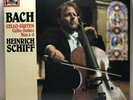 BACH CELLO SUITES SOLO NOS 1-6 HEINRICH SCHIFF 2LP Vinyl Box EMI Digital