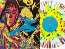 Thee Oh Sees - Drop Exclusive Neon Yellow Clear Blue Red Splatter Vinyl LP x/750