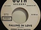 Johnny Guitar Watson Falling in Love / Rat Now R&B Blues 45 Goth Records