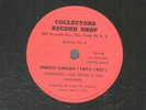 242g3.  Enrico Caruso - Hugenots-Qui sotto & Tu non mi vuoi piu ben - CRS 6