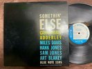 CANNONBALL ADDERLEY SOMETHIN' ELSE BLUE NOTE GXK 8042 STEREO JAPAN VINYL LP