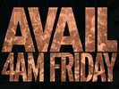 Avail - 4am Friday - Silver Vinyl - OOP RARE JT/SH Pressing