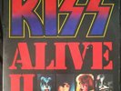 Kiss - Alive II 2 LP 1977 PRC Press NBLP 7076-2 VG+/VG with Book and tattoos