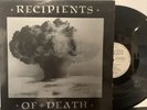 Recipients Of Death ‎– Recipients Of Death LP 1988 Wild Rags ‎- WRR007 VG/VG+