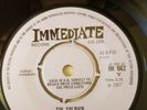  Small Faces ; Tin soldier / I feel much better U.K IMMEDIATE 1967. EX + Cond.