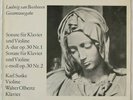 SUSKE OLBERTZ BEETHOVEN VIOLIN SONATAS OP.30 1 & 2 ETERNA ED.1 STEREO 826020 NM