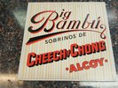 Big Bambu Cheech & Chong 1972 Vinyl Record Rolling Paper Sobrinos De Alcoy LP