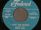 FREDDY KING: i love the woman / hide away FEDERAL 7