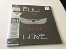 THE CULT  -  LOVE  -  PLATINUM COLOURED VINYL LP EXCLUSIVE TO HMV , SEALED