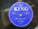 THE CHECKERS - R&B 78rpm KING #4764 - CANT FIND SADIE /TRYING TO HOLD MY GAL - E
