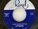 THE HEPSTERS 45 I Had To Let You Go RONEL 107 Doo Wop HEAR IT