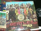 THE BEATLES -      Sergeant Pepper,     RARE 1970 UK LP + CUTOUTS..... NICE COPY
