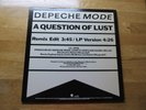 Depeche Mode - A question of lust Super Rare US 12