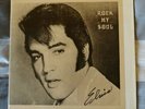 ELVIS PRESLEY LP. ROCK MY SOUL + POSTER. MINT. 1976 Teddy Bear label. USA
