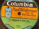 Columbia 07014 PAUL WHITEMAN ORCH Sidewalks Of New York  78 rpm 1930 EE+