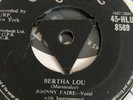 Rare Rockabilly 45 Johnny Faire Bertha Lou/ Till The Law Says Stop Tri London