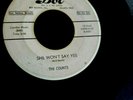 THE COUNTS MY DEAR, MY DARLING/SHE WON'T SAY YES DOT WHITE PROMO DOO WOP 1954