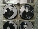 THE CURE  4 x single picture disc interview  RARE