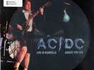 LP AC/DC - Live In Nashville 1978 180 Grammi Picture Disc Vinyl Limited Vinile