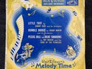 VINTAGE WALT DISNEY'S MELODY TIME Little Toot & Pecos Bill 78 RPM Record Set