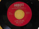 Rudy Grayzell Rockabilly 45 It Aint My Baby bw Ocean Paradise on Abbott