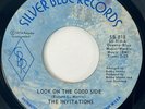 INVITATIONS Look On the Good Side Silver Blue 70s Soul VG++ 45 HEAR