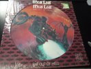 ORIGINAL 1977 PICTURE DISC MEAT LOAF BAT OUT OF HELL 34974 in SHRINK WRAP