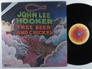 JOHN LEE HOOKER Free Beer And Chicken ABC LP VG+