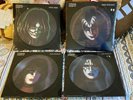 Kiss Solo Album Picture Disc Original Set Of Four Still Sealed Except Ace 1978