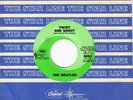 THE BEATLES Twist & Shout There's A Place CAPITOL STARLINE Rare Green Swirl 45