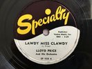 LLOYD PRICE LAWDY MISS CLAWDY 1st PRESS 78rpm 1952 THE ORIGINAL