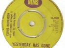 CUPIDS INSPIRATION Yesterday Has Gone NEMS LT ANTHONY MOD NORTHERN SOUL UK 45