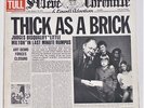 Jethro Tull - Thick As A Brick - Original 1972 Vinyl LP Record with Newspaper