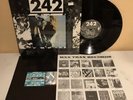 Front 242 Official Version LP 1987 Wax Trax 026 IN SHRINK OPENED MERCH INSERT