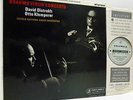OISTRAKH, KLEMPERER brahms violin concerto LP EX/EX, SAX 2411, vinyl, ED1, B/S,