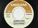 Rock 45 - David Bowie - Rubber Band - Deram - mp3 - promo