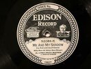 EDISON 52086 AL LYNN'S MUSIC MASTERS Me & My Shadow / At Sundown E-